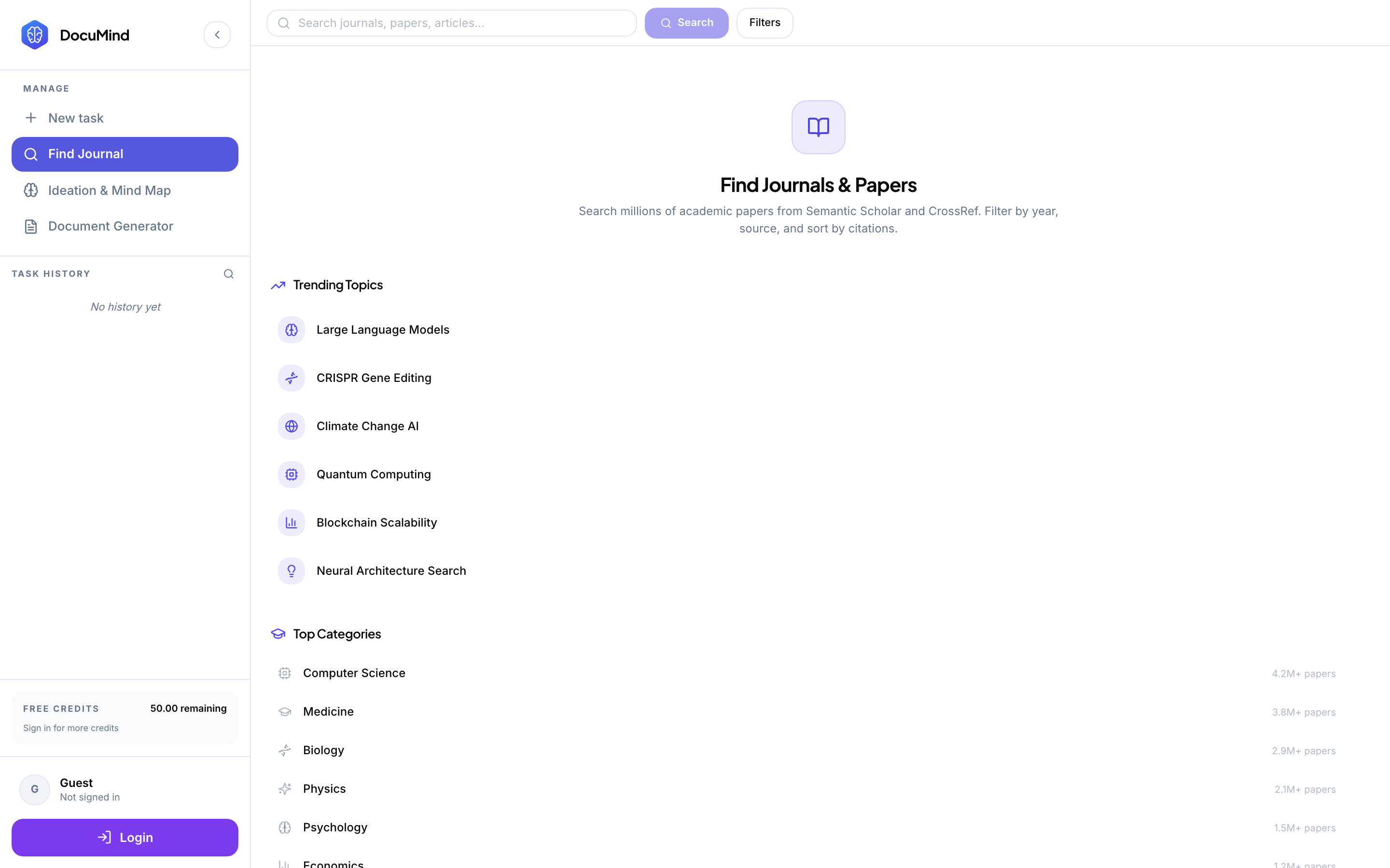 Find Journal